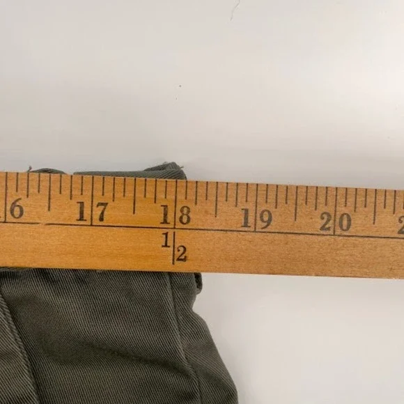 Duck Head Premium Pants Mens 34x29 fits 36x28 Green 100% Cotton Slacks - Picture 7 of 10